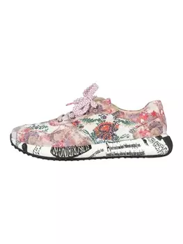 Кроссовки на шнуровке LAURA VITA, разноцветный