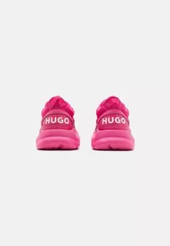 Кроссовки на шнуровке LEON RUNN HUGO, розовый