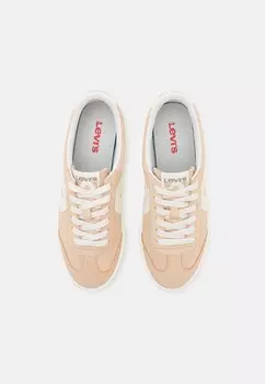 Кроссовки на шнуровке Levi's, песочный