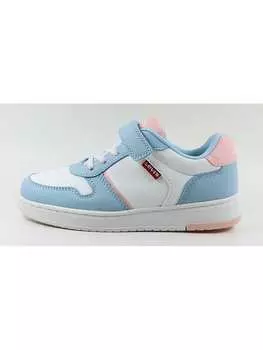 Кроссовки на шнуровке Levis Sneakers Kick, цвет Hellblau/Wei