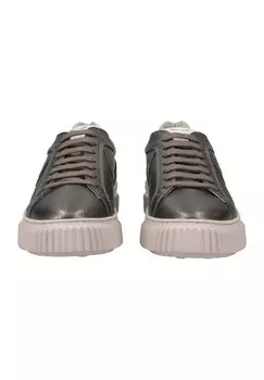 Кроссовки на шнуровке LIPARI WEISS Voile Blanche, серебристого цвета