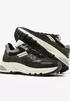 Кроссовки на шнуровке LIZ FINLEY VIA VAI, черный