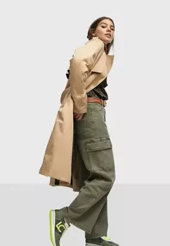 Кроссовки на шнуровке LOLA CASADEMUNT, оливковый