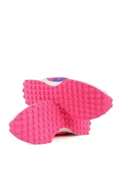 Кроссовки на шнуровке LOLA CASADEMUNT, розовый