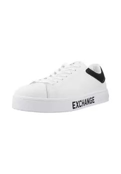 Кроссовки на шнуровке LONDON Armani Exchange, белый