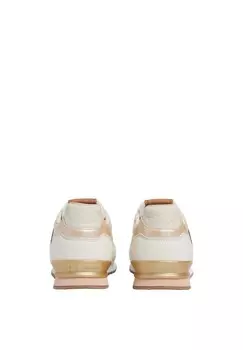 Кроссовки на шнуровке LONDON SNAKE Pepe Jeans, бежевый