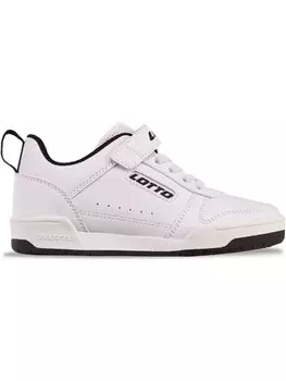 Кроссовки на шнуровке Lotto Kinder Sneaker, белый