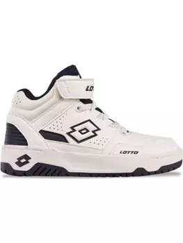 Кроссовки на шнуровке Lotto Kinder Sneaker, белый
