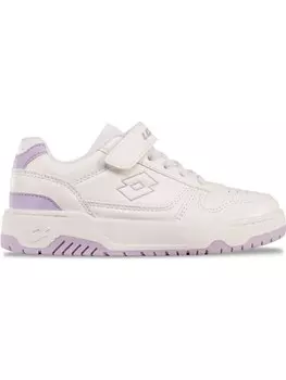 Кроссовки на шнуровке Lotto Kinder Sneaker, белый