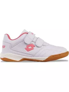 Кроссовки на шнуровке Lotto Kinder Sneaker, белый