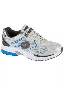 Кроссовки на шнуровке Lotto, серебряный