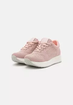 Кроссовки на шнуровке Love Moschino, нюд