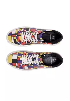 Кроссовки на шнуровке Lureaux, разноцветный