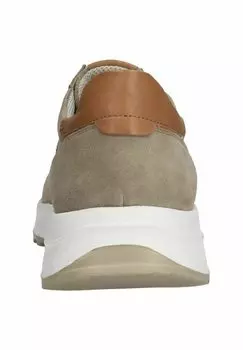 Кроссовки на шнуровке Manfield, бежевый