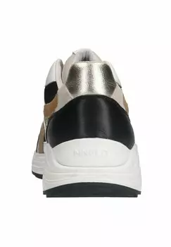 Кроссовки на шнуровке Manfield, черный