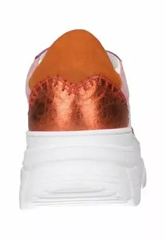 Кроссовки на шнуровке Manfield, розовый