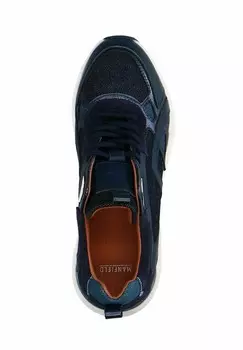 Кроссовки на шнуровке Manfield, синий