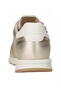 Кроссовки на шнуровке Manfield, золото