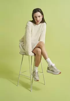 Кроссовки на шнуровке MARAN Voile Blanche, бежевый