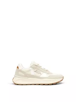 Кроссовки на шнуровке Marc O'Polo, цвет gray silk/white cotton