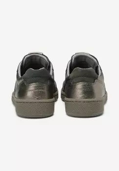 Кроссовки на шнуровке Marc O'Polo, серебристого цвета