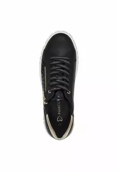 Кроссовки на шнуровке Marco Tozzi, черный