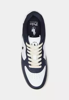 Кроссовки на шнуровке MASTERS COURT LEATHER SNEAKER Ralph Lauren, белый