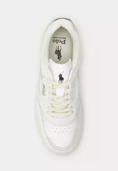 Кроссовки на шнуровке MASTERS SPORT LEATHER-SUEDE SNEAKER Ralph Lauren, белый