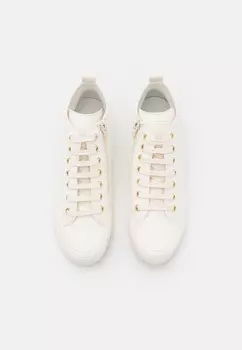 Кроссовки на шнуровке MID Candice Cooper, кремовый