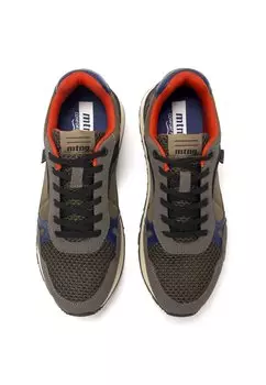 Кроссовки на шнуровке mtng, серый