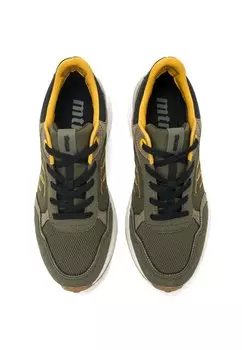 Кроссовки на шнуровке mtng, зеленый