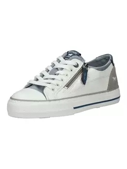 Кроссовки на шнуровке Mustang, белый