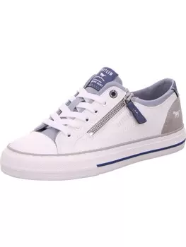 Кроссовки на шнуровке Mustang, белый