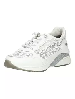Кроссовки на шнуровке Mustang, белый