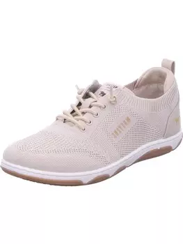 Кроссовки на шнуровке Mustang, бежевый