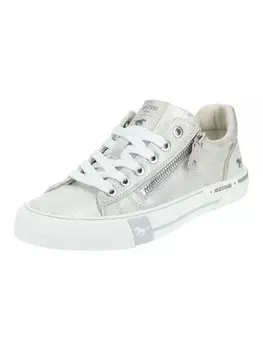 Кроссовки на шнуровке Mustang, серебряный