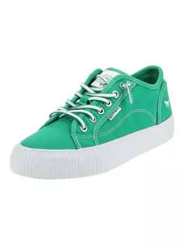 Кроссовки на шнуровке Mustang, зеленый