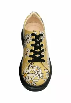 Кроссовки на шнуровке MYRA MEXICAN Dogo, золото