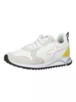 Кроссовки на шнуровке Naturino, цвет wei/orange