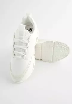 Кроссовки на шнуровке Next, белый