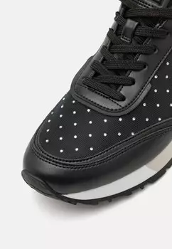 Кроссовки на шнуровке NOVA TRAINER MICHAEL Michael Kors, черный