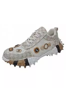 Кроссовки на шнуровке OOG, белый