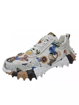 Кроссовки на шнуровке OOG, фиолетовый