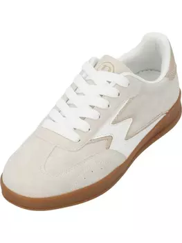 Кроссовки на шнуровке palado, цвет beige white nubuck