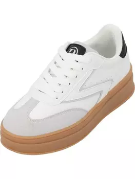 Кроссовки на шнуровке palado, цвет white grey combi