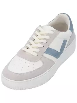 Кроссовки на шнуровке palado, цвет white/sky