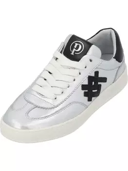 Кроссовки на шнуровке palado, серебряный