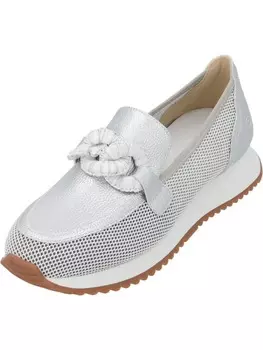 Кроссовки на шнуровке palado, серебряный