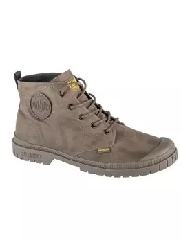Кроссовки на шнуровке Palladium Pampa SP20 Hi Wax, коричневый