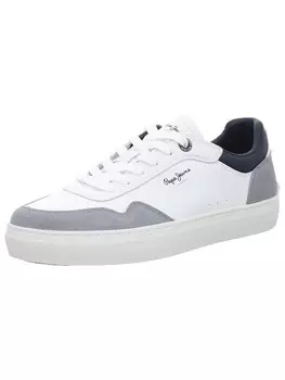 Кроссовки на шнуровке Pepe Jeans, белый